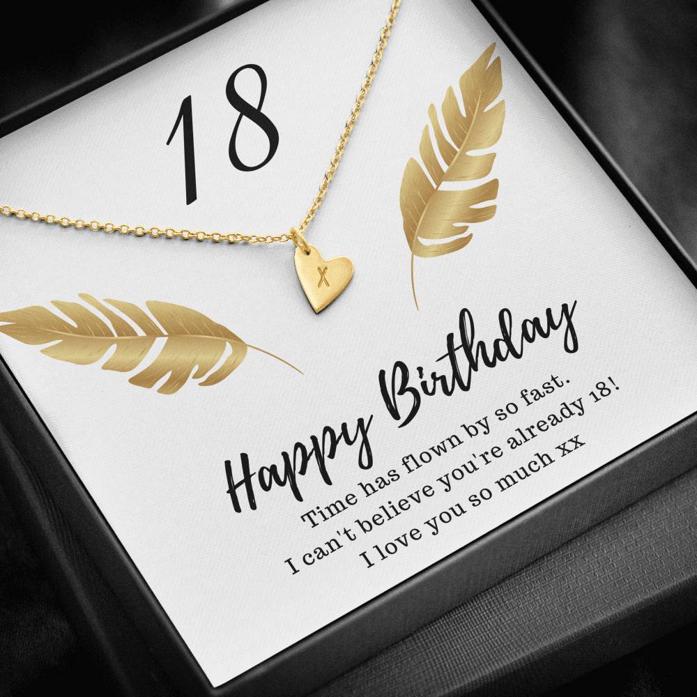 Happy birthday necklace store
