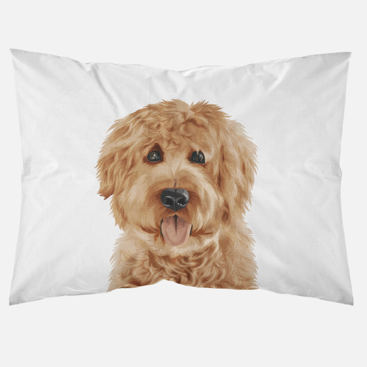 Custom dog outlet face pillow