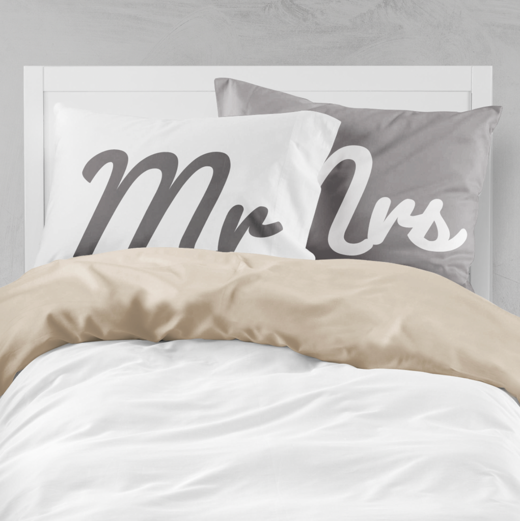 Personalized Mr & Mrs Always Right Pillow Cases from Top Anniversary